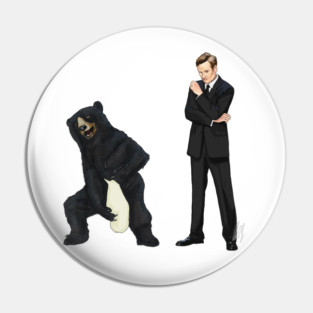 Conan and the Masturbating Bear Pin