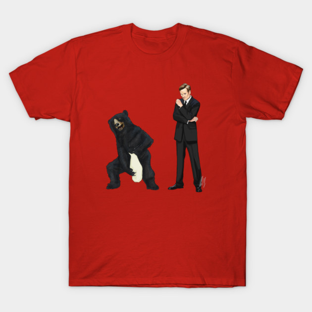 Conan and the Masturbating Bear T-Shirt by 51Deesigns