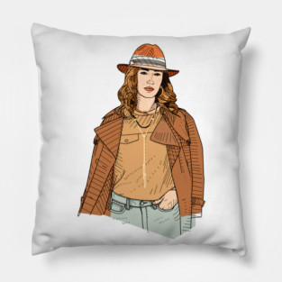 Where in the World is Kat Barrell? Pillow