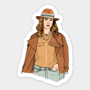 Where in the World is Kat Barrell? Sticker
