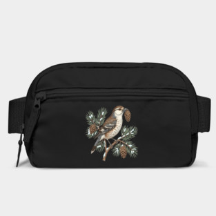 Nutcracker Pine Cone Botanical Art Bag