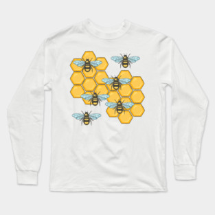 Honey Bees Long Sleeve T-Shirt