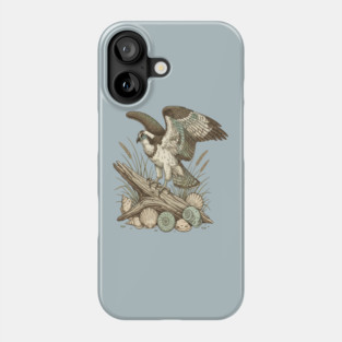 Osprey Driftwood Coastal Art Phone Case