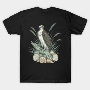 Osprey Nautical Shoreline Art T-Shirt
