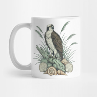 Osprey Nautical Shoreline Art Mug
