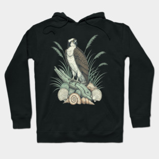 Osprey Nautical Shoreline Art Hoodie
