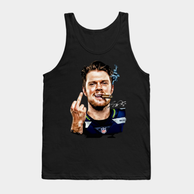 Sam-Darnold Tank Top by dtr_art