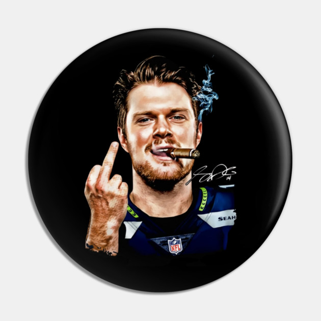 Sam-Darnold Pin by dtr_art