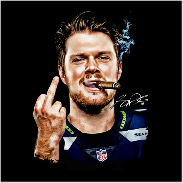 Sam-Darnold Wall Art by dtr_art