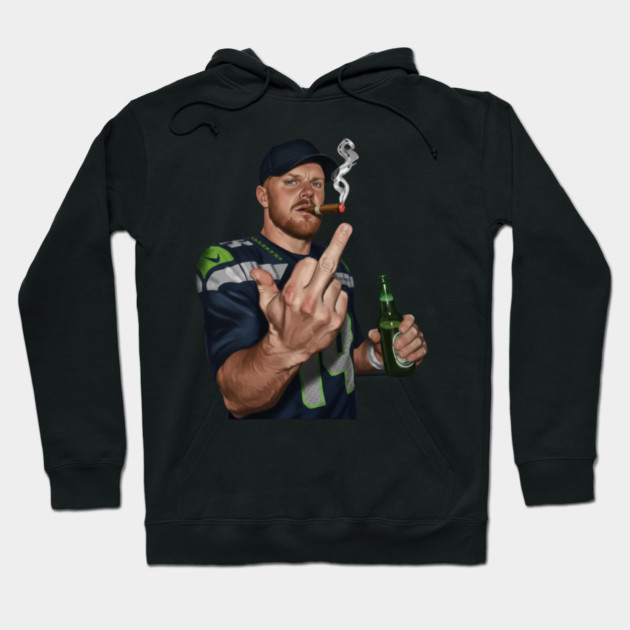 Sam-Darnold Hoodie by dtr_art