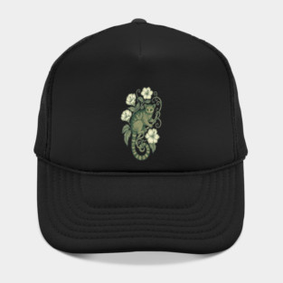 Kinkajou Jungle Vine Wildlife Art Hat