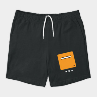 Orange Audio Player Icon Shorts