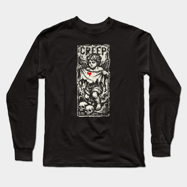 CREEP Long Sleeve T-Shirt by artslaves
