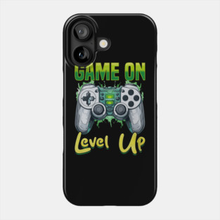 Gamer Gaming Game On Level Up Phone Case