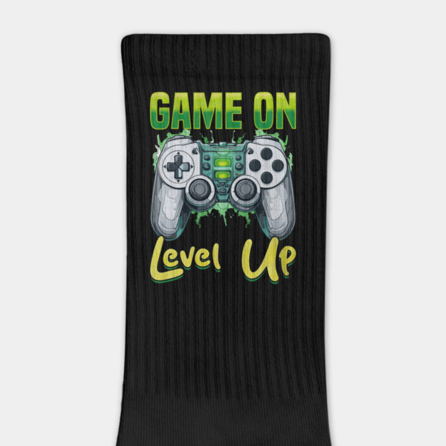 Gamer Gaming Game On Level Up by yangho