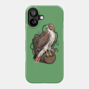 Arborist Hawk Outdoor Wildlife Art Phone Case