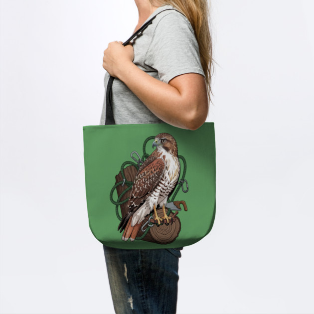 Arborist Hawk Outdoor Wildlife Art by BirdsnStuff