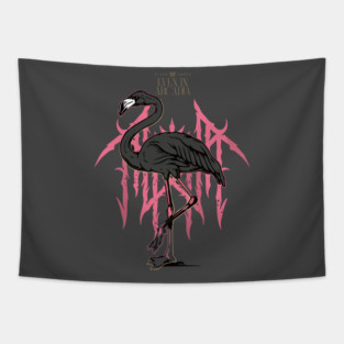 Sleep Token Flamingo Design Tapestry