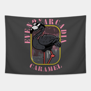 Sleep Token Flamingo - Arcadia Caramel Tapestry