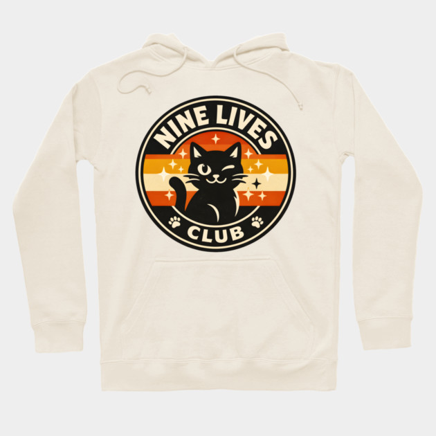 NINE LIVES CLUB Hoodie by Cataura