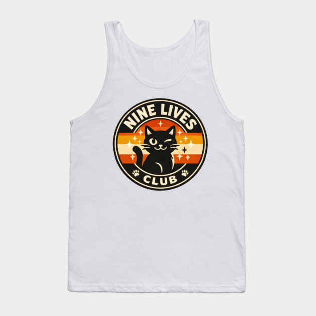 NINE LIVES CLUB Tank Top by Cataura
