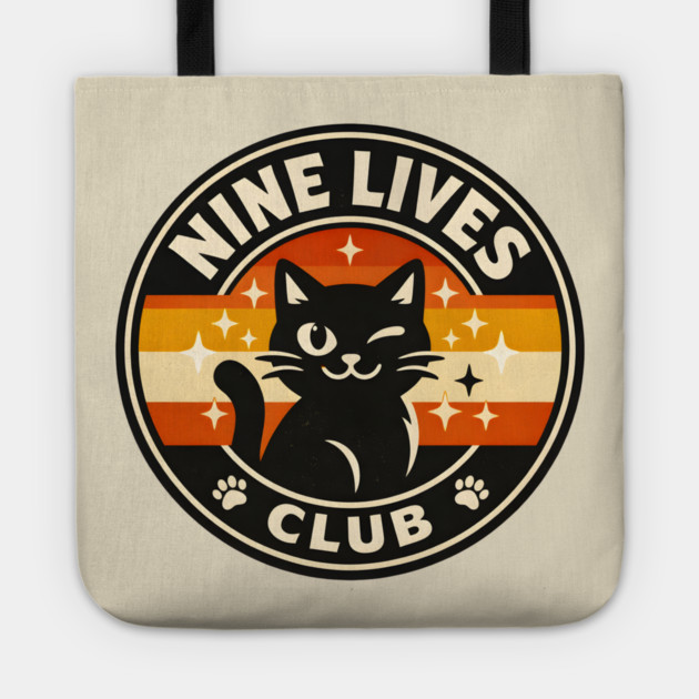 NINE LIVES CLUB Tote by Cataura