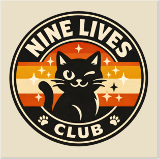 NINE LIVES CLUB Posters and Art