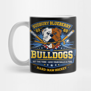 Shoresy Hoodie Merch - Hockey Jersey Sudbury Blueberry Bulldogs Mug