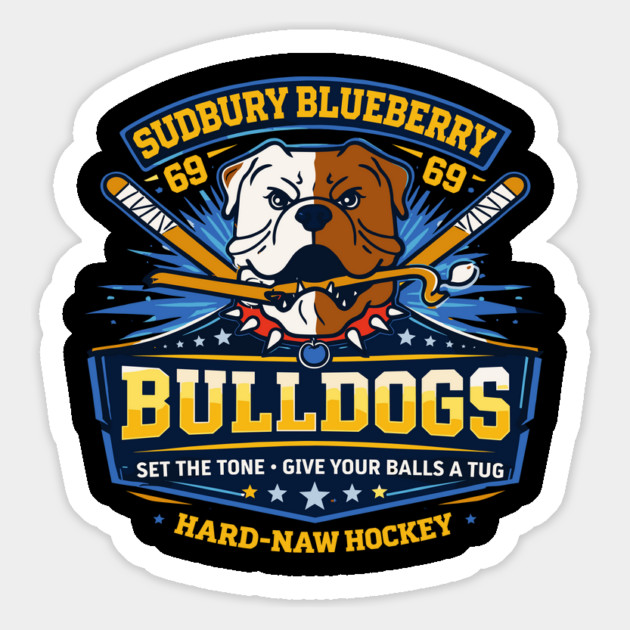 Shoresy Hoodie Merch - Hockey Jersey Sudbury Blueberry Bulldogs Magnet by celestial_artworks
