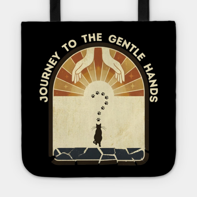 JOURNEY TO THE GENTLE HANDS Tote by Cataura