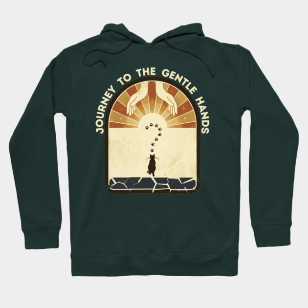 JOURNEY TO THE GENTLE HANDS Hoodie by Cataura