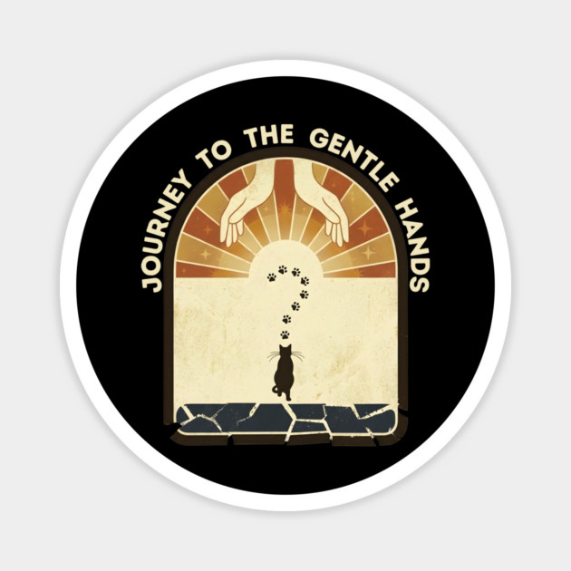 JOURNEY TO THE GENTLE HANDS Magnet by Cataura
