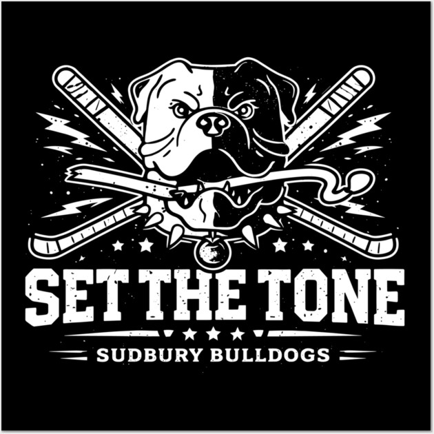 Shoresy Hoodie Merch - Hockey Jersey Sudbury Blueberry Bulldogs Wall Art by celestial_artworks