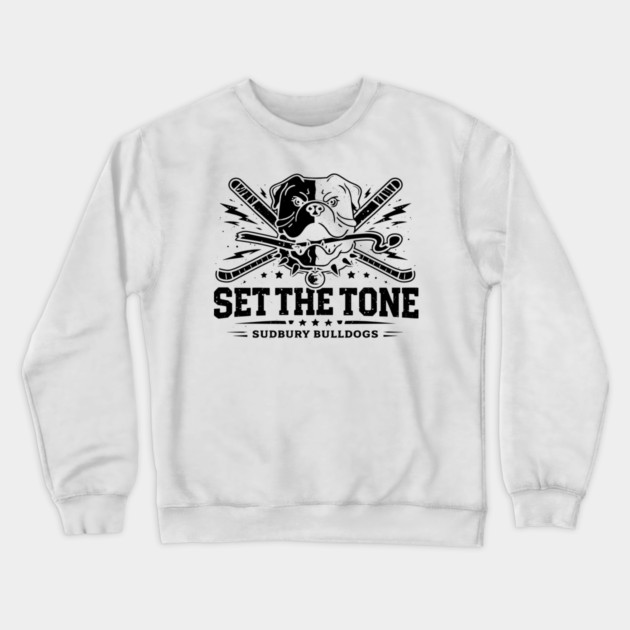 Shoresy Hoodie Merch - Hockey Jersey Sudbury Blueberry Bulldogs Crewneck Sweatshirt by celestial_artworks