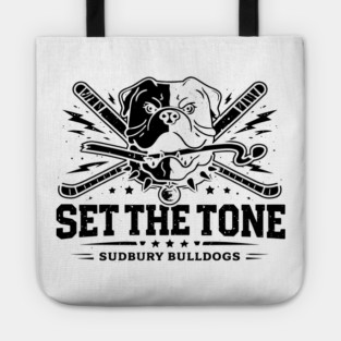 Shoresy Hoodie Merch - Hockey Jersey Sudbury Blueberry Bulldogs Tote
