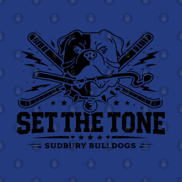 Shoresy Hoodie Merch - Hockey Jersey Sudbury Blueberry Bulldogs by celestial_artworks