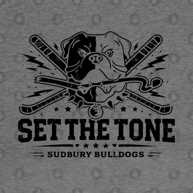 Shoresy Hoodie Merch - Hockey Jersey Sudbury Blueberry Bulldogs by celestial_artworks