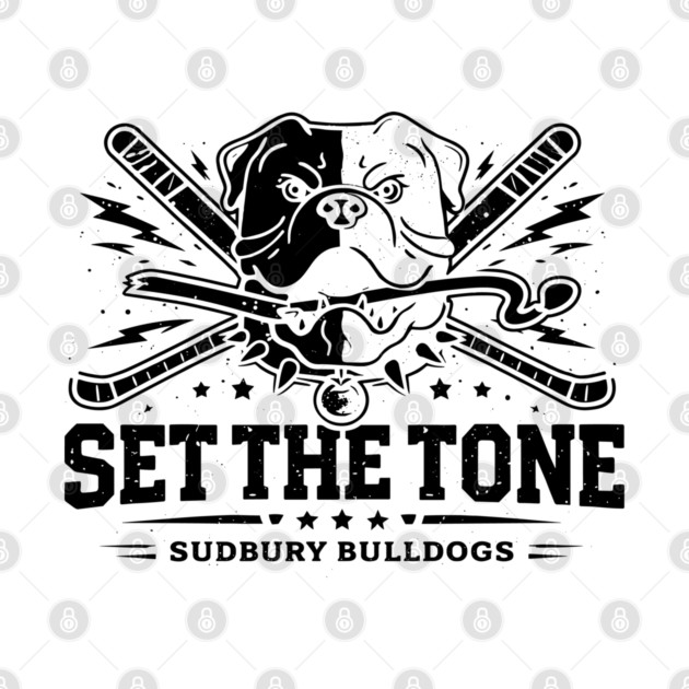 Shoresy Hoodie Merch - Hockey Jersey Sudbury Blueberry Bulldogs by celestial_artworks