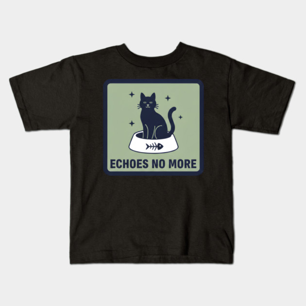 ECHOES NO MORE Kids T-Shirt by Cataura