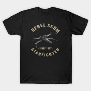 Rebel Scum - Starfighter T-Shirt