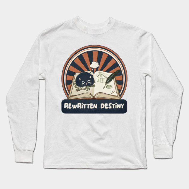 REWRITTEN DESTINY Long Sleeve T-Shirt by Cataura