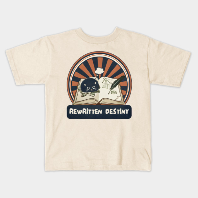 REWRITTEN DESTINY Kids T-Shirt by Cataura