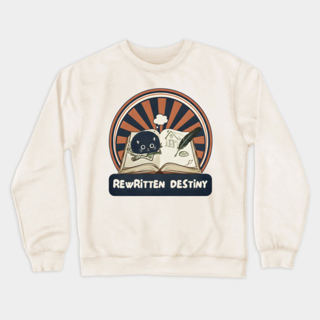 REWRITTEN DESTINY Crewneck Sweatshirt by Cataura