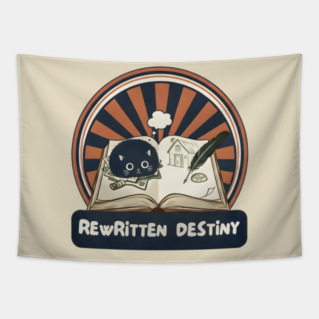 REWRITTEN DESTINY Tapestry by Cataura