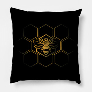 S2 Beekeeping Beekeeper Bee Bees Beehive Honeybees Apiary Apiculture (134) Pillow