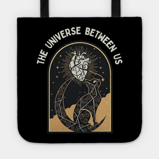 THE UNIVERSE BETWEEN US Tote by Cataura