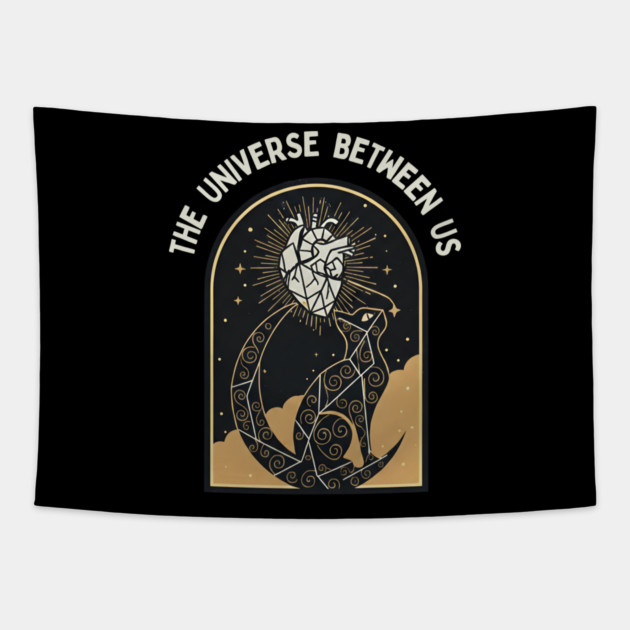 THE UNIVERSE BETWEEN US Tapestry by Cataura