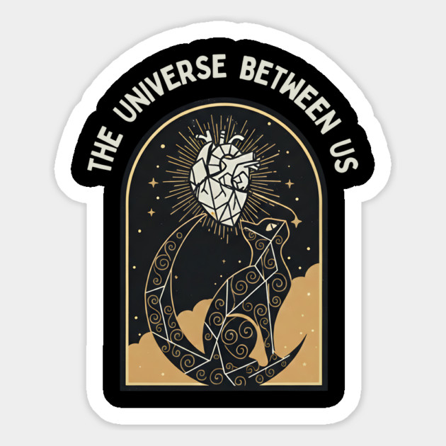 THE UNIVERSE BETWEEN US Magnet by Cataura