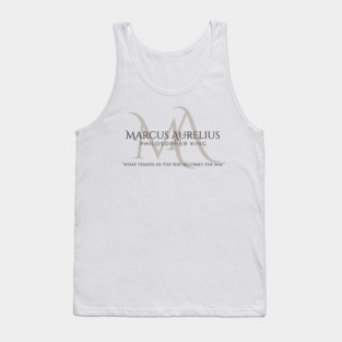 Marcus Aurelius Philosopher King Tank Top