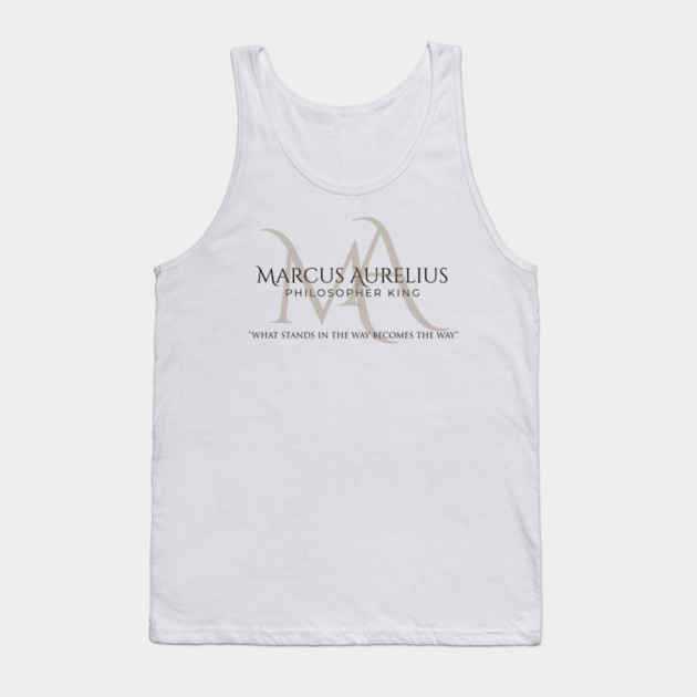 Marcus Aurelius Philosopher King Tank Top by Jerry